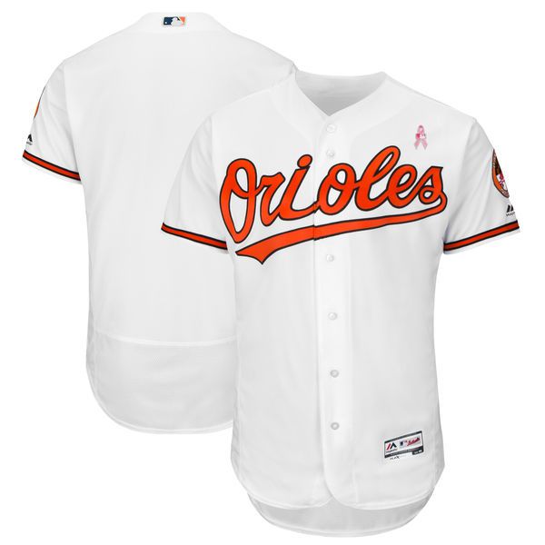 Men Baltimore Orioles Blank White Mothers Edition MLB Jerseys->new york yankees->MLB Jersey